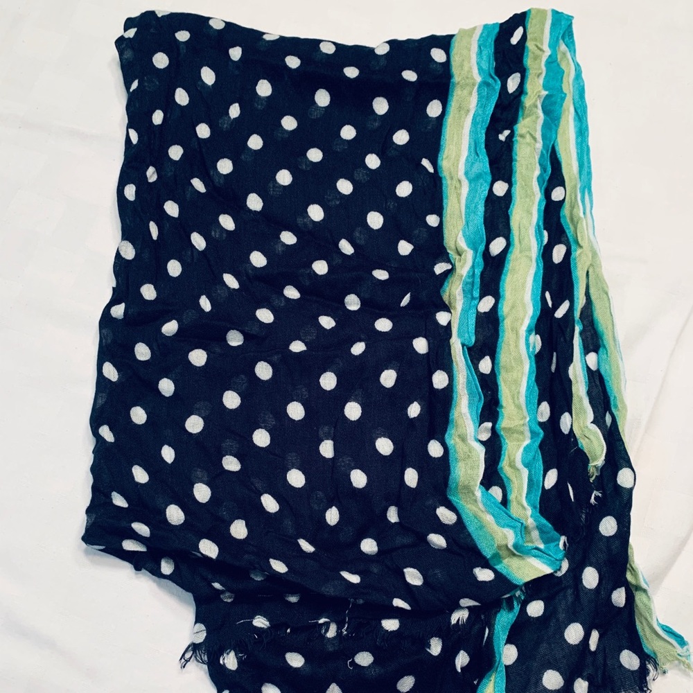 Polka dot scarf